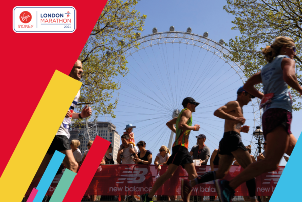 Image of runners at the London Marathon